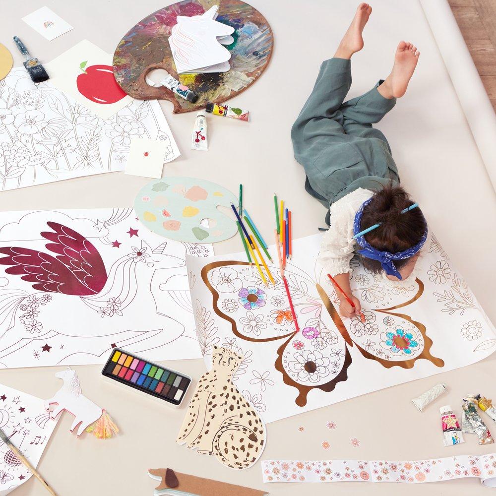 Jungle Coloring Posters 