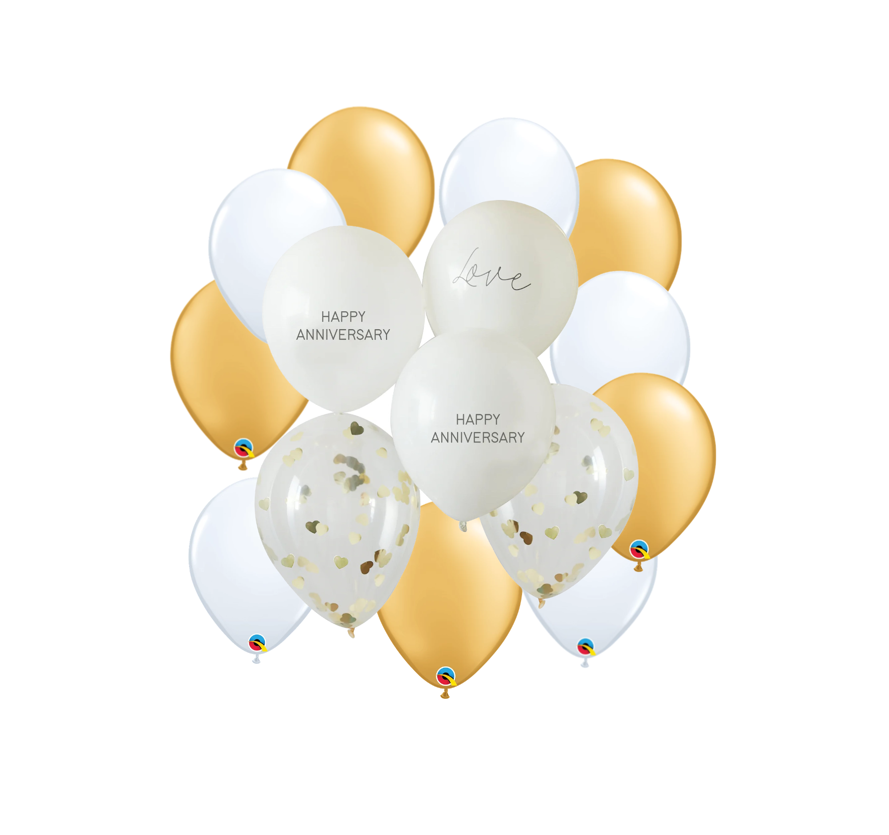 Luxe Anniversary Balloon Bouquet
