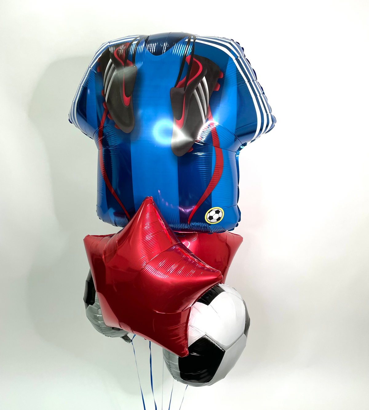 Soccer Player Foil Balloon Bouquet