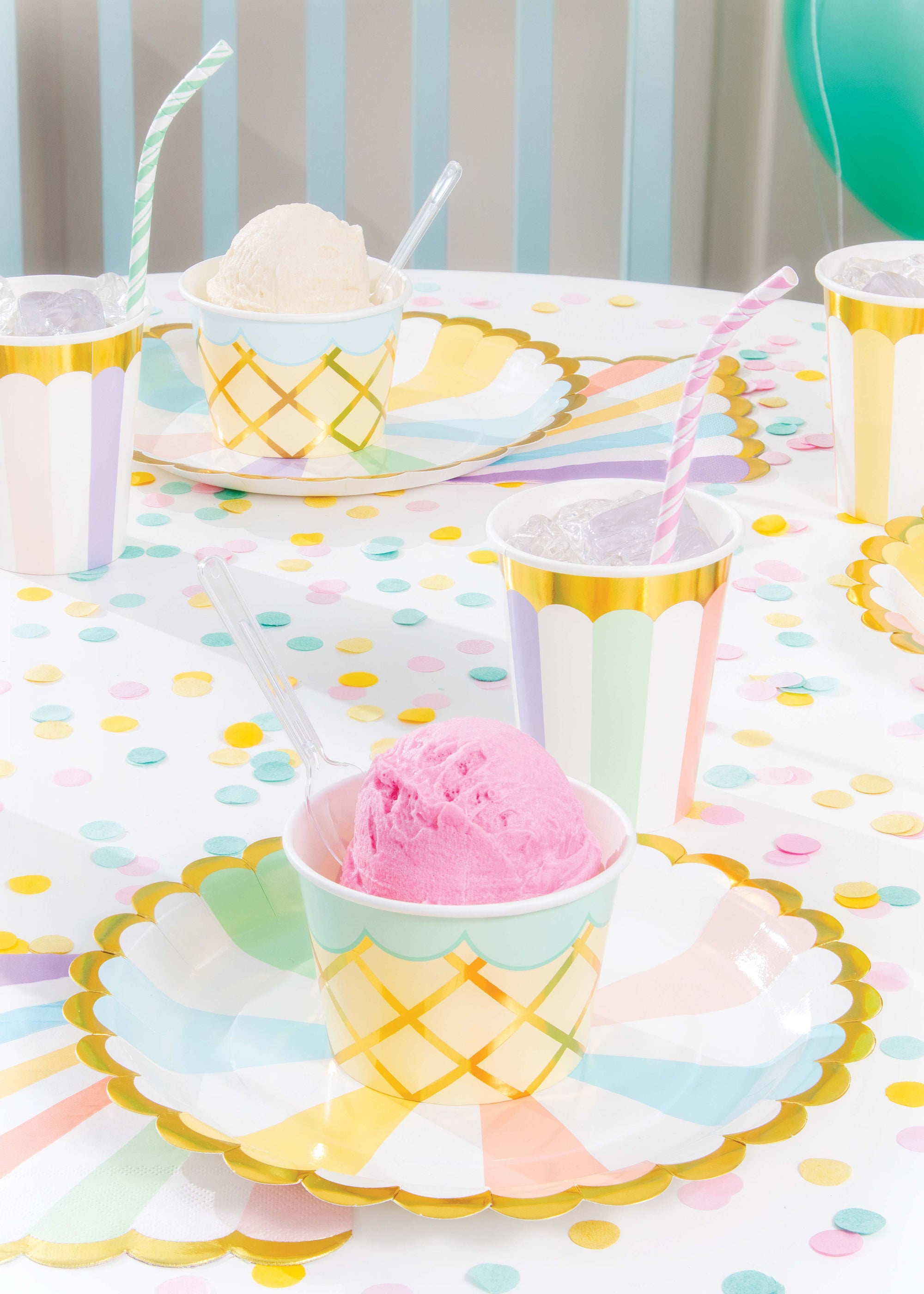 Ice Cream Tassel Banner