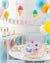 Ice Cream Party Banner with Ribbon