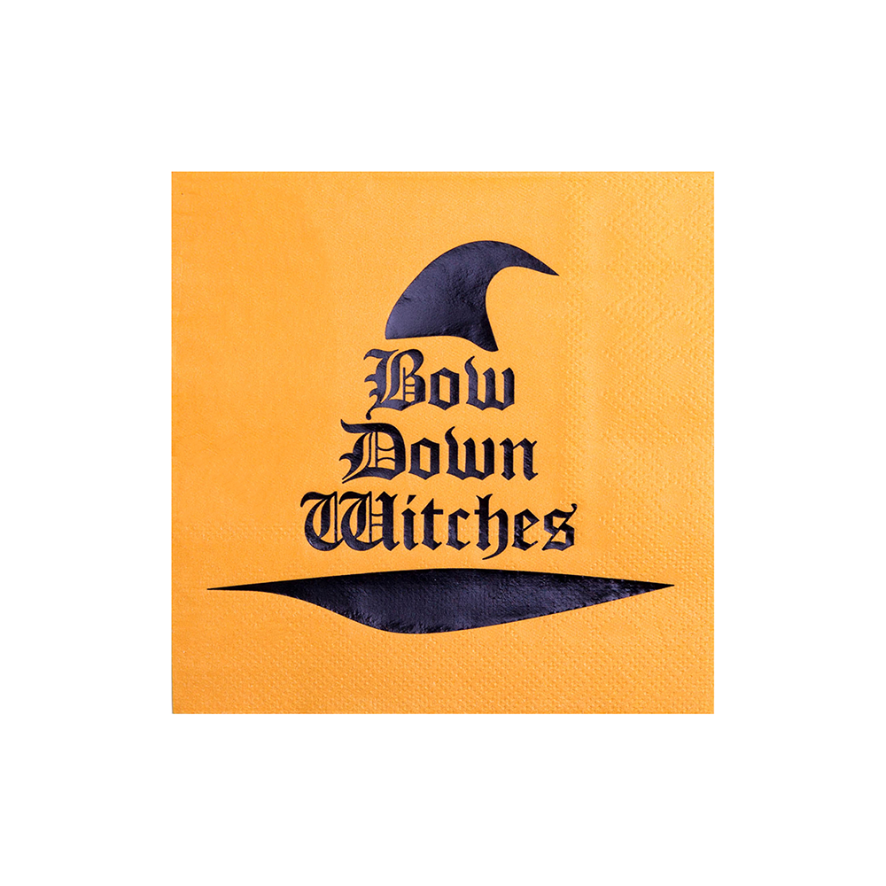 Bow Down Witches Cocktail Napkins