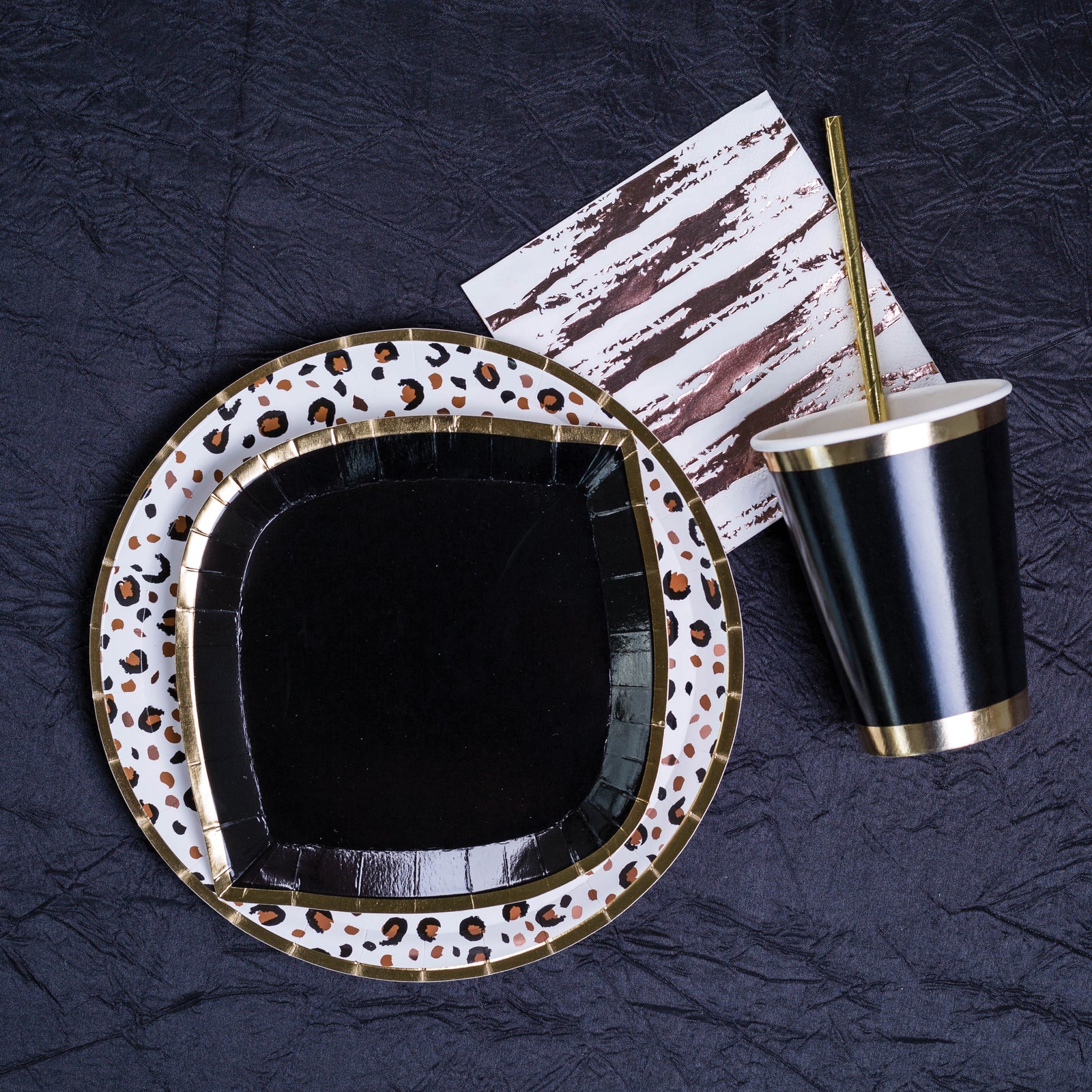 Posh Noir Cups