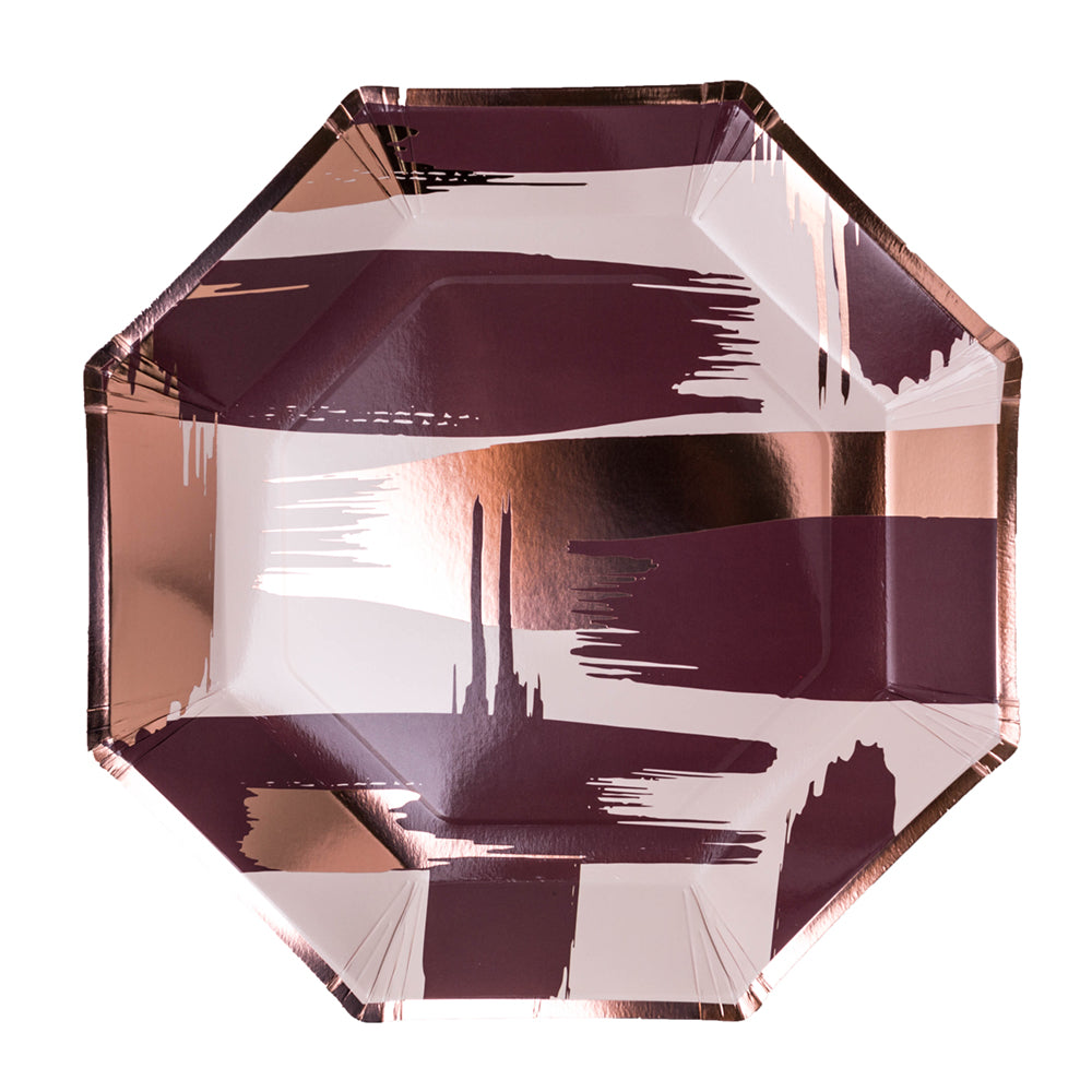 Mauve-Elous Charger Plates