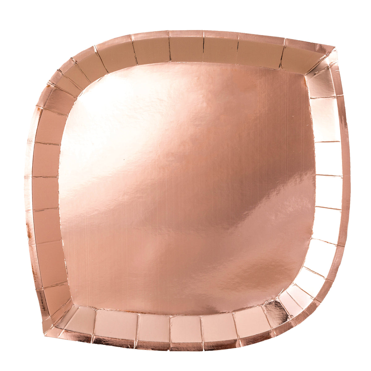Rose Gold Posh Dinner Plates