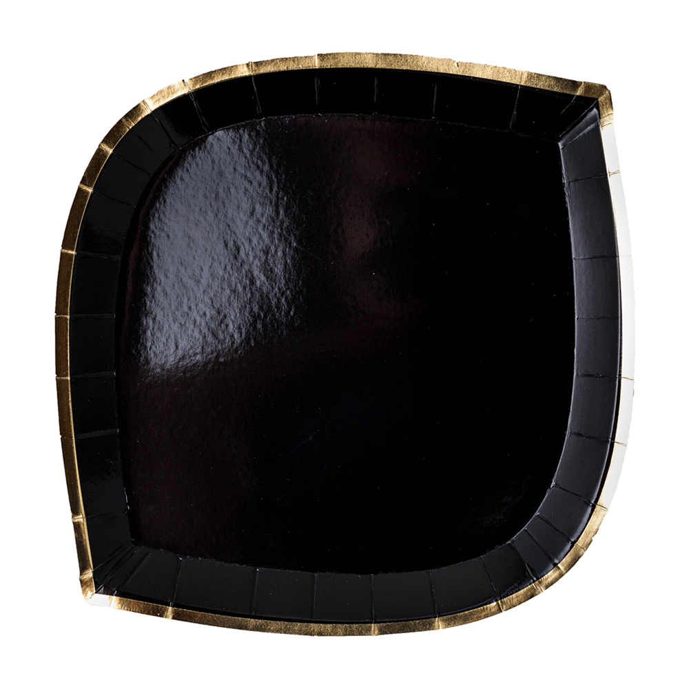 Posh Noir Dinner Plates