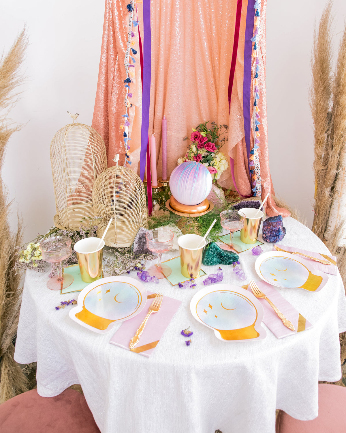 Fortune Teller Ball Plates