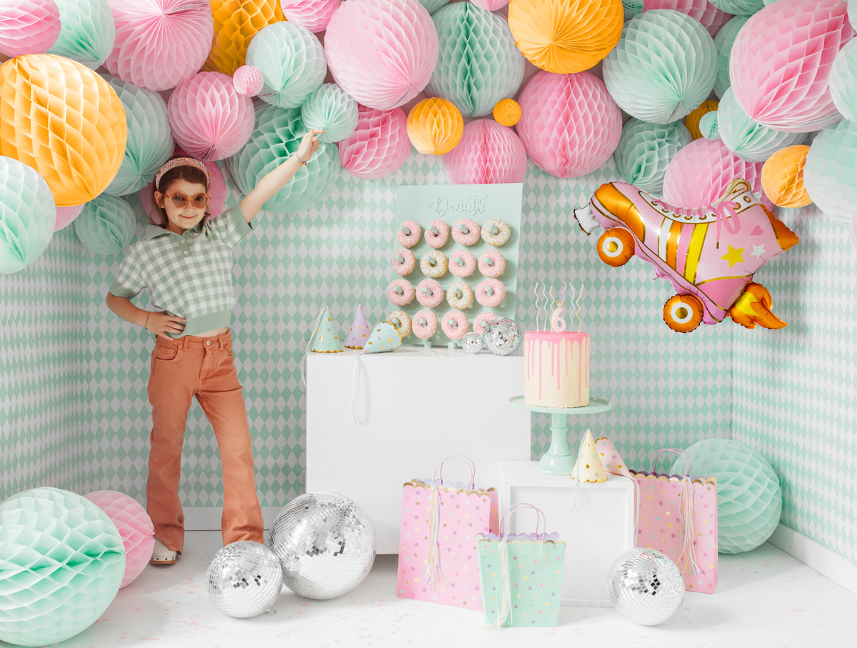 Light Mint Honeycomb Ball