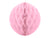 Light Pink Honeycomb Tissue Ball