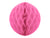 Dark Pink Honeycomb Tissue Ball 