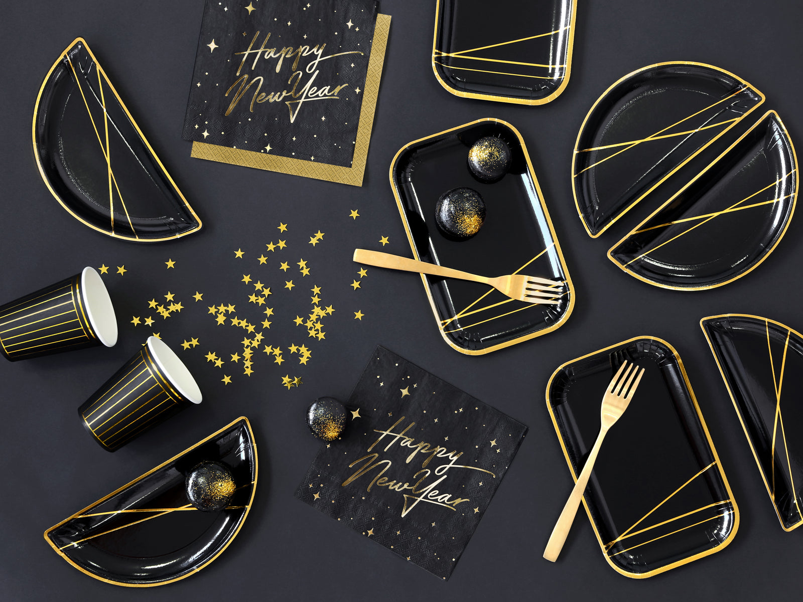 Gold Star Confetti 