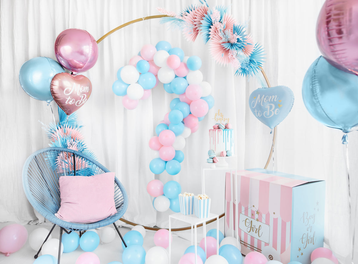 Gender Reveal Balloons Box