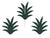 Cupcake Topper Aloha Pineapple