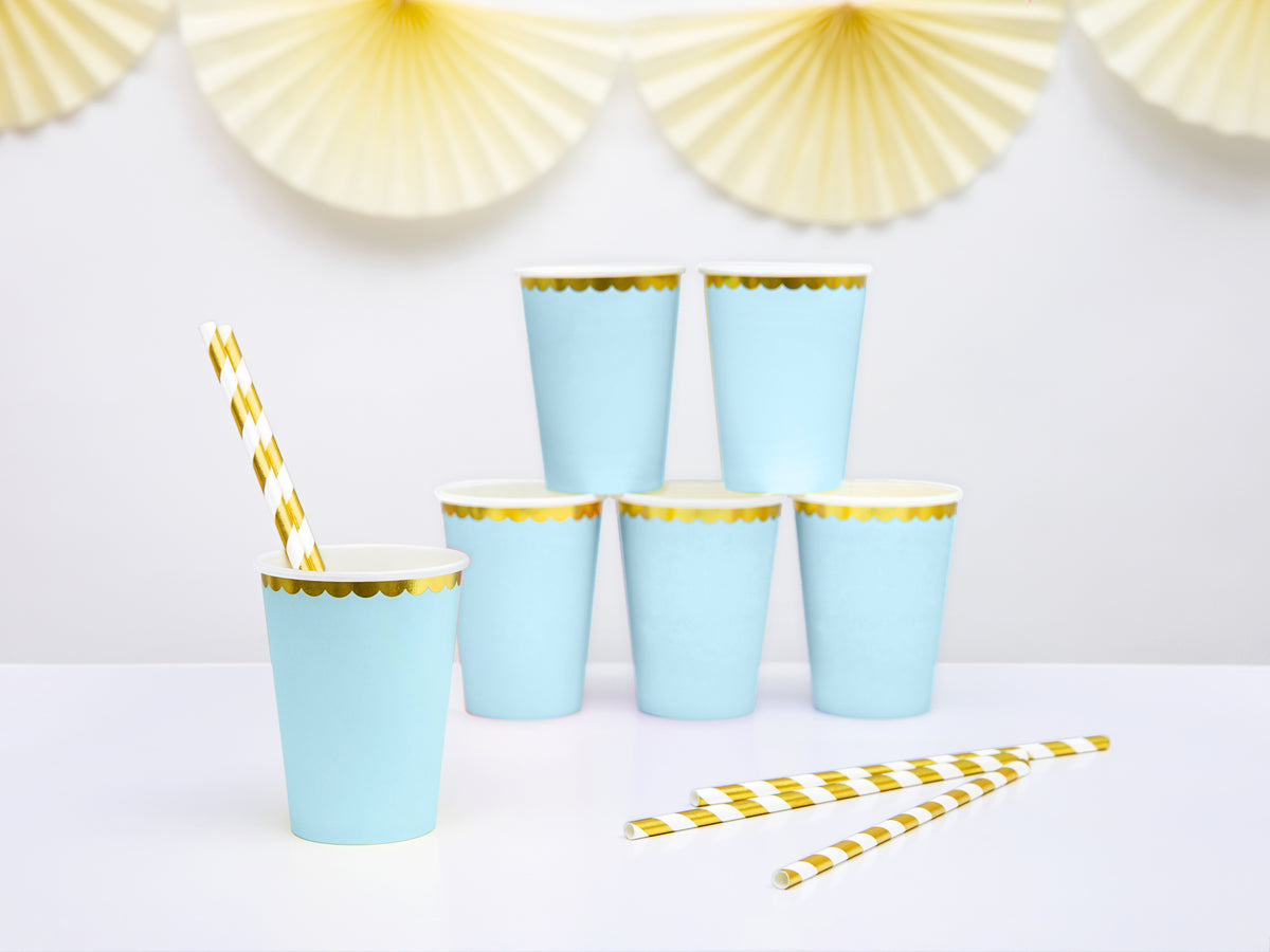 Light Blue Party Cups