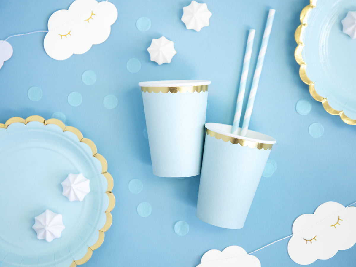 Light Blue Party Cups