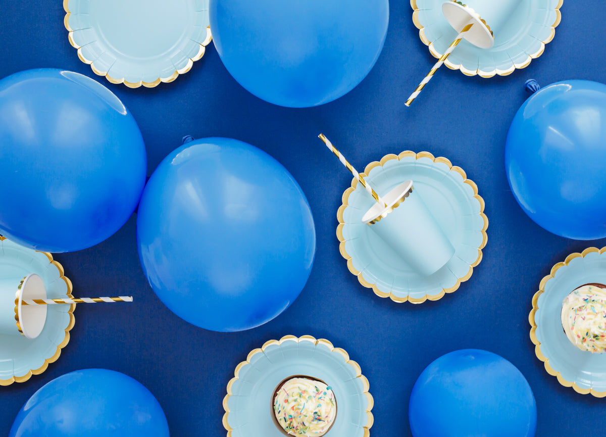 Light Blue Party Cups