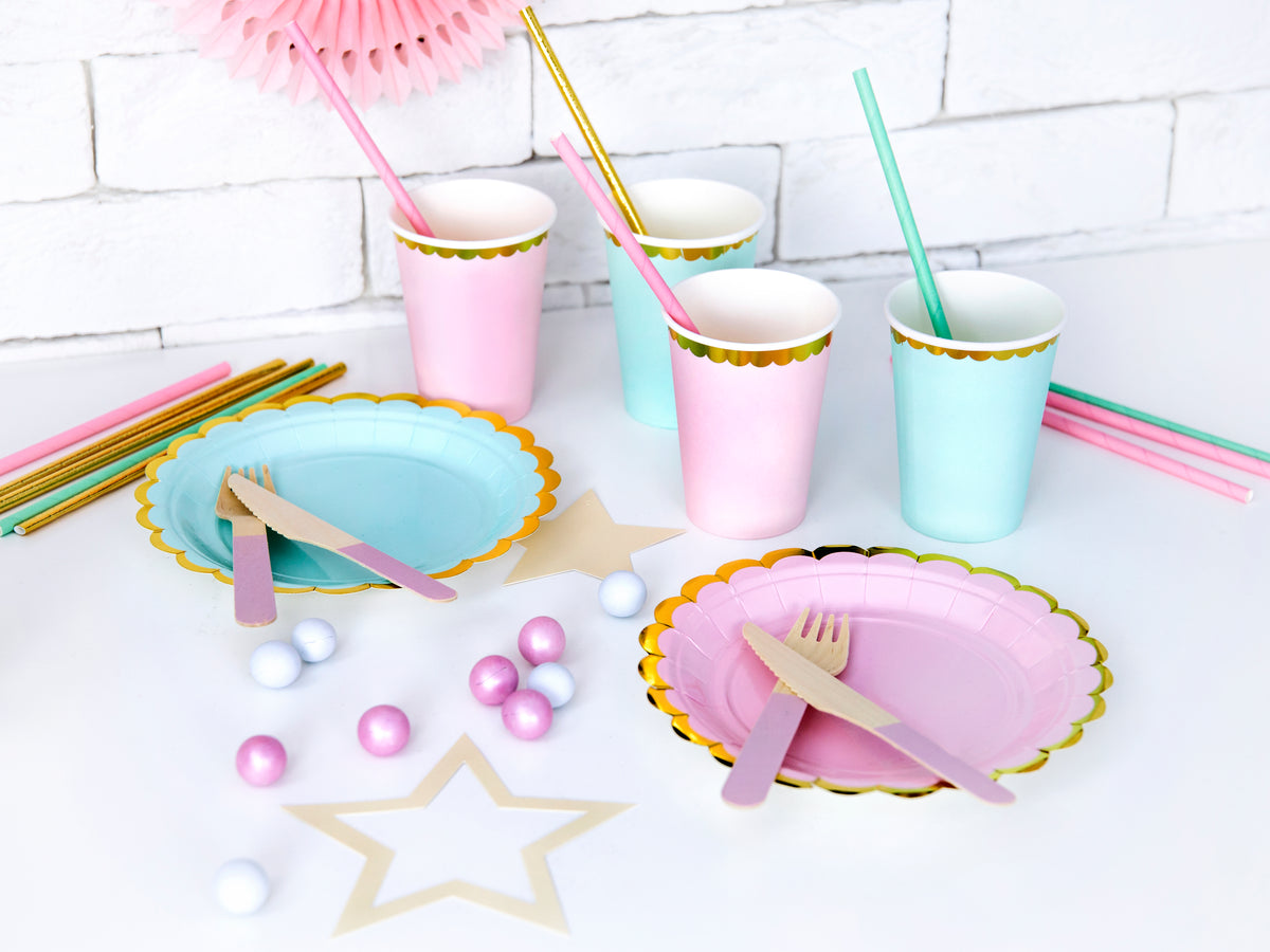 Light Blue Party Cups