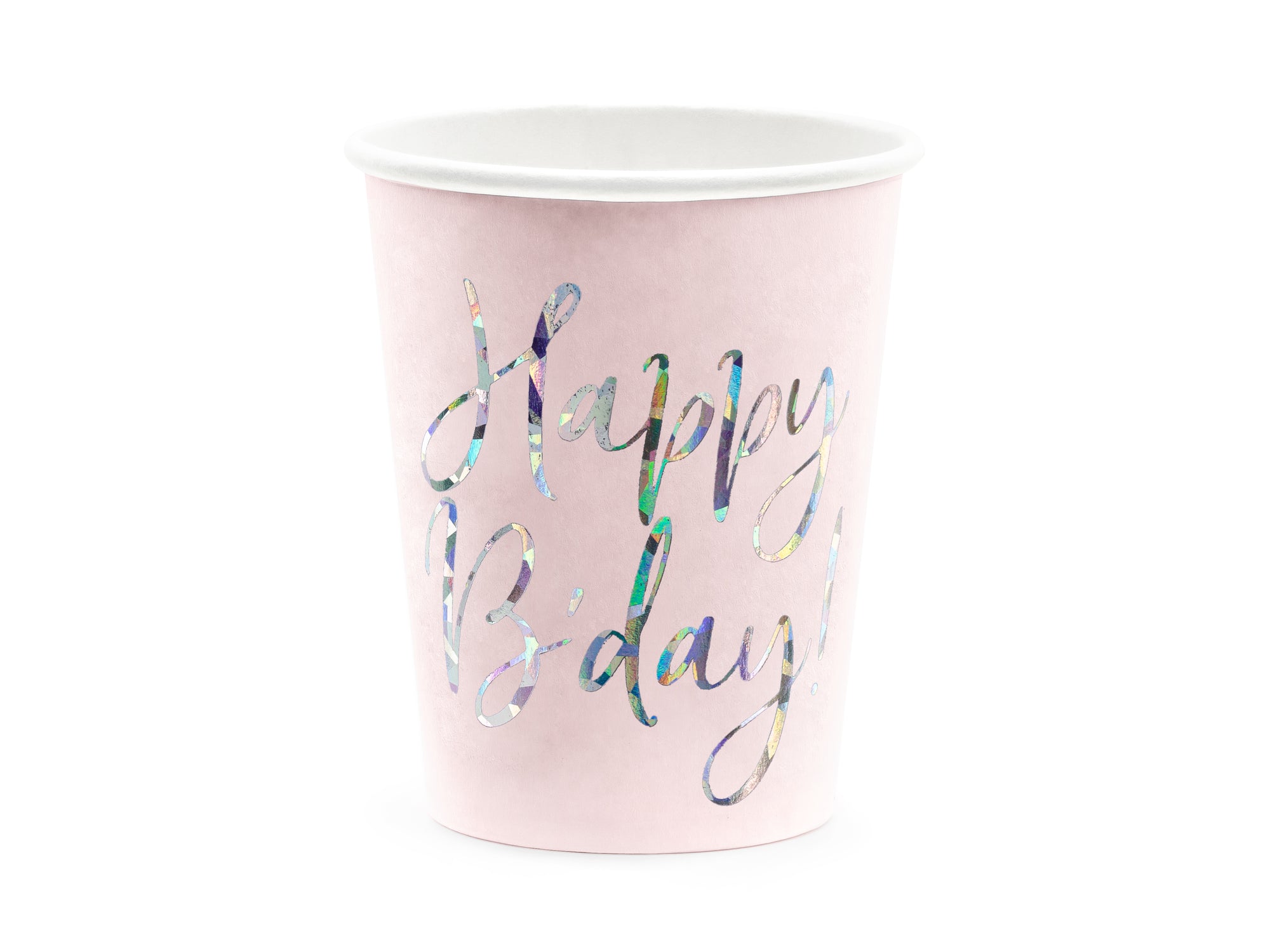 Light Pink Party Paper Cups 