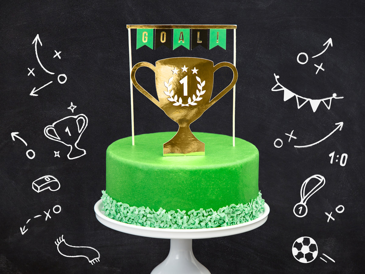Football Cake Toppers Kit