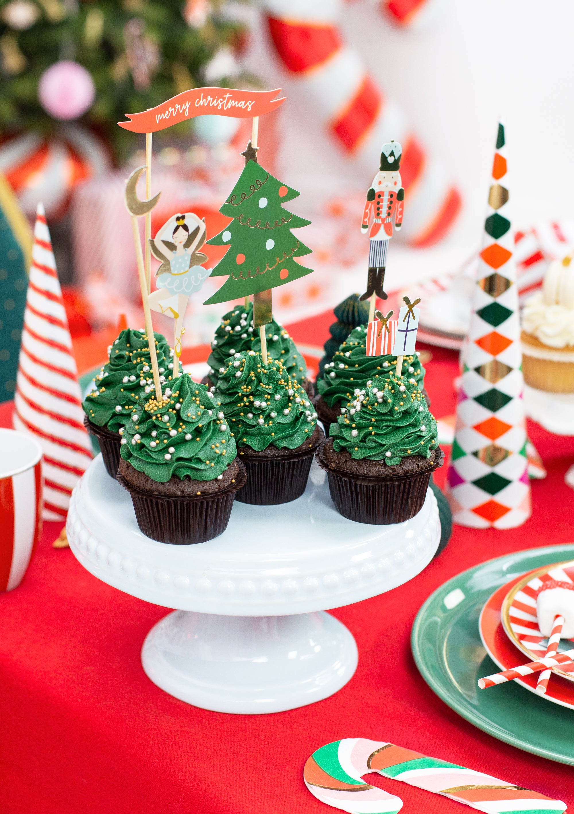 Nutcracker Cake Toppers (Set of 6)