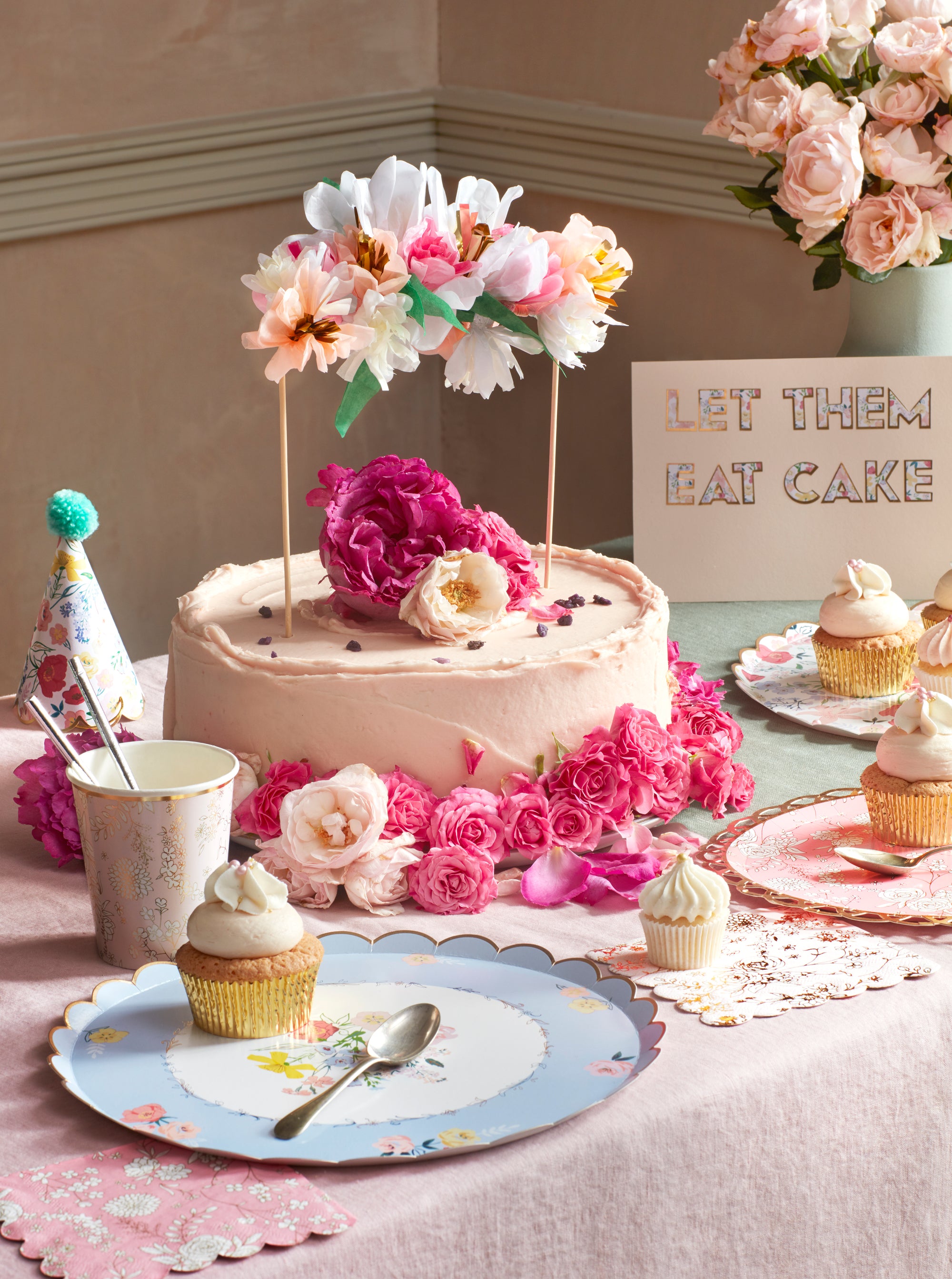 Flowers Bouquet Cake Toppers by Meri Meri