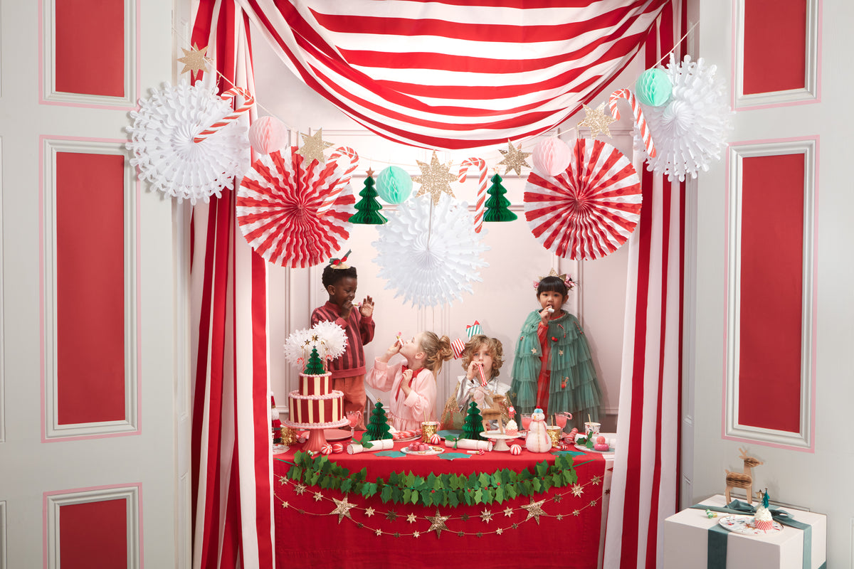 Christmas Honeycomb Garland