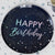 Iridescent Foiled Happy Birthday Paper Plates Stargazer