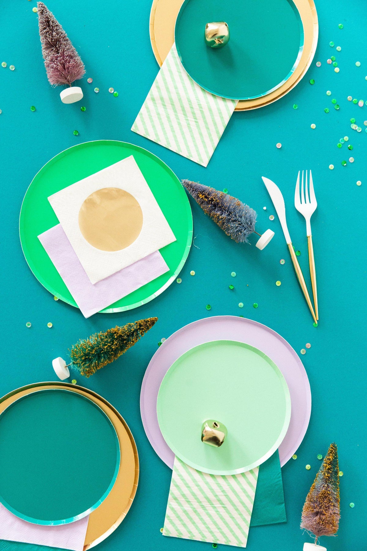 Forest Green Large Plates