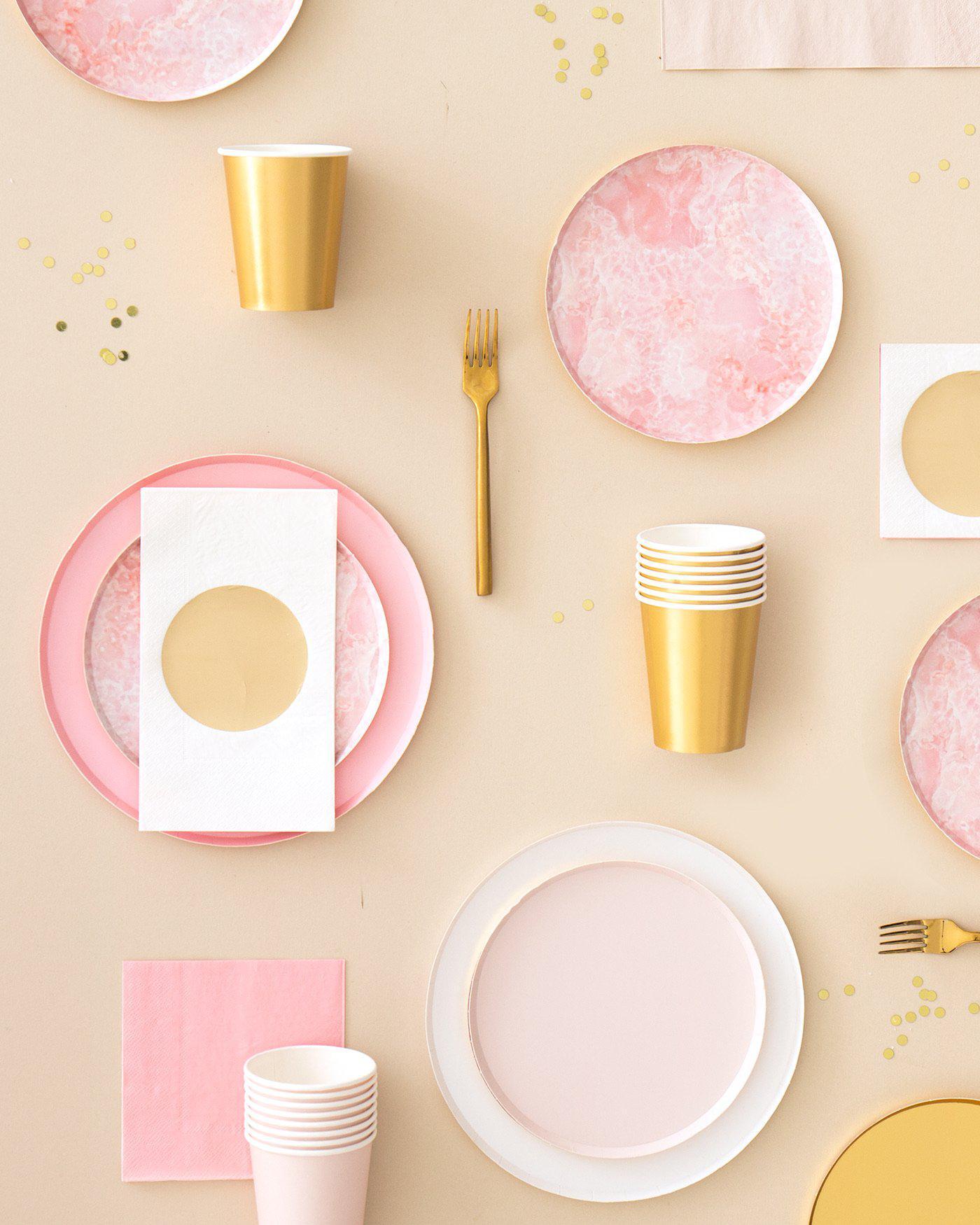 Rose Quartz Large Plates Cut Out