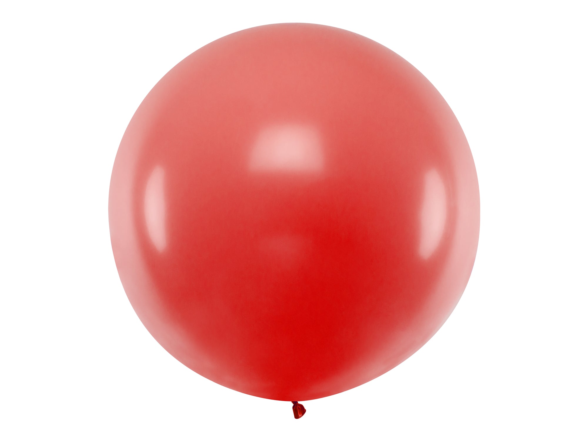 Round Pastel Red Balloon 