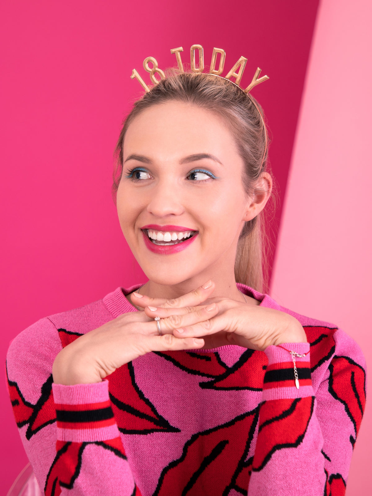 Gold 18 Today Metal Headband