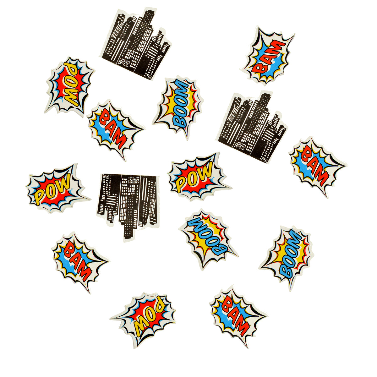 Pop Art Superhero Table Confetti