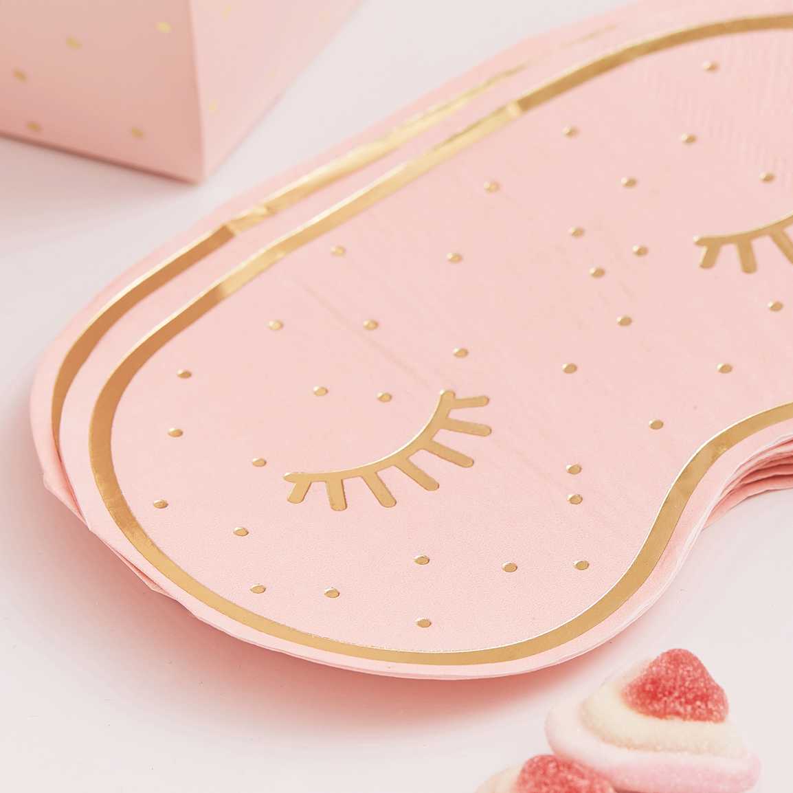 Pink Pamper Party Paper Napkins