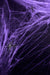 Violet Spider Web Halloween Decoration