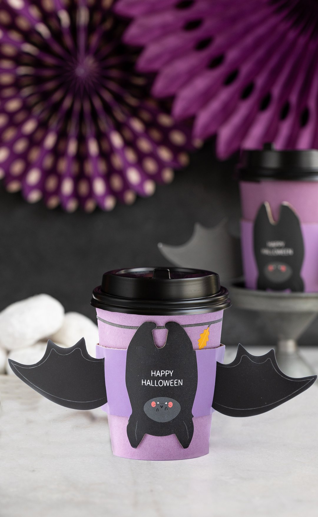 Mini Bat Hugs Coffee Cups 