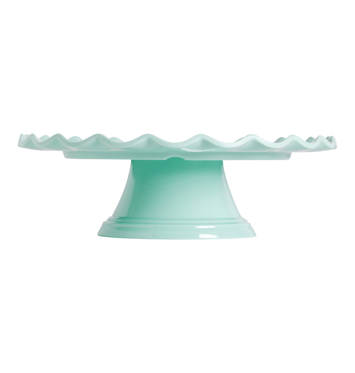 Classic Wave Cake Stand - Mint