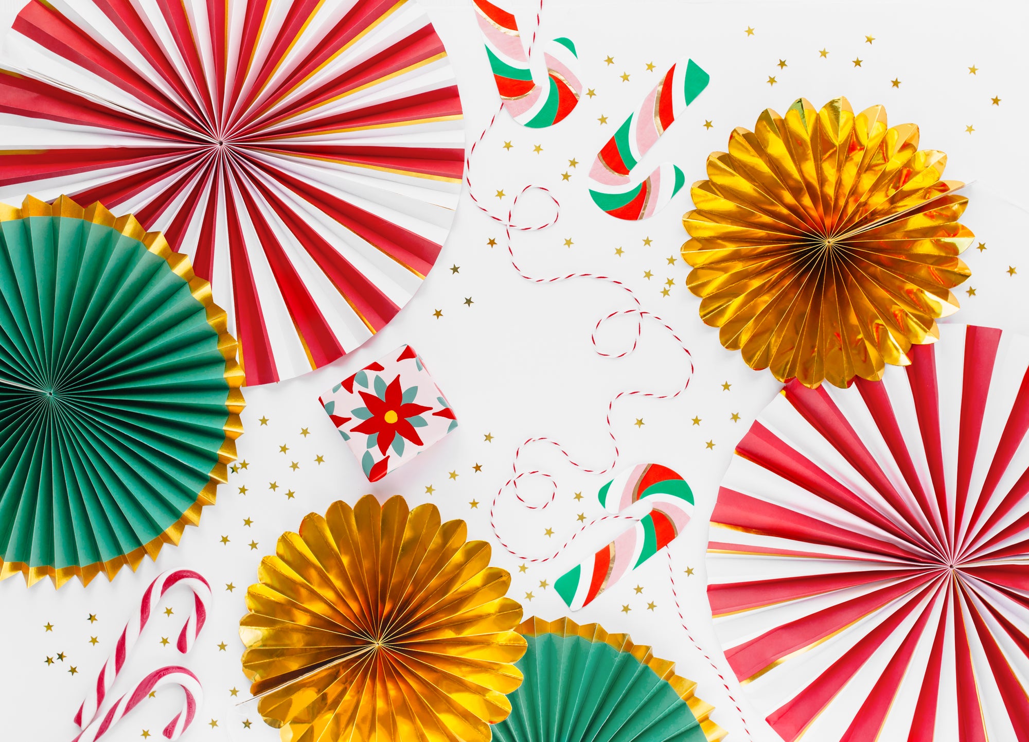 Mix Decorative Party Fans