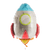 Rocket Ship Shape Foil Balloon