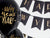 Happy New Year Pastel Black Balloons