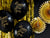 Pastel Black 'Happy New Year' Balloons