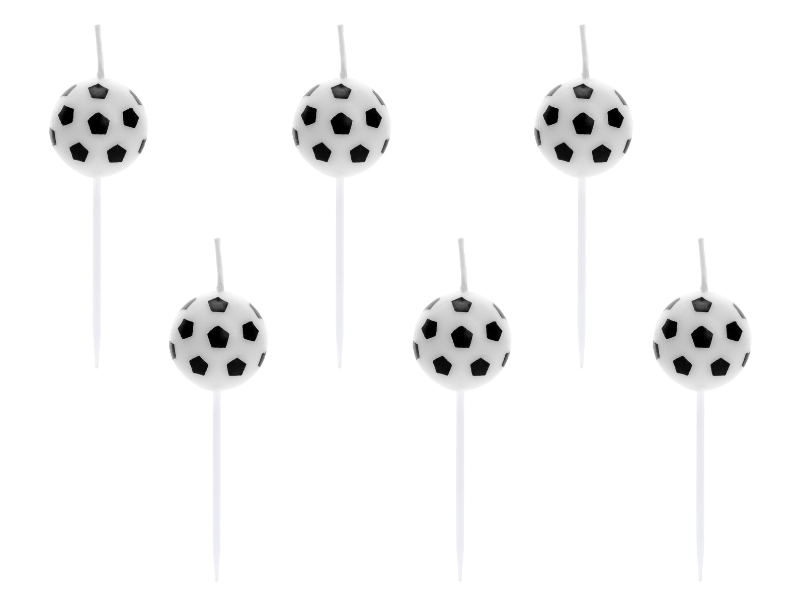 Football Party Birthday Candles