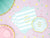 Blue Striped Yummy Napkins