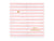 Pink Striped Yummy Napkins