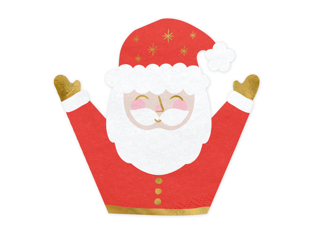 Santa Claus Dessert Napkins