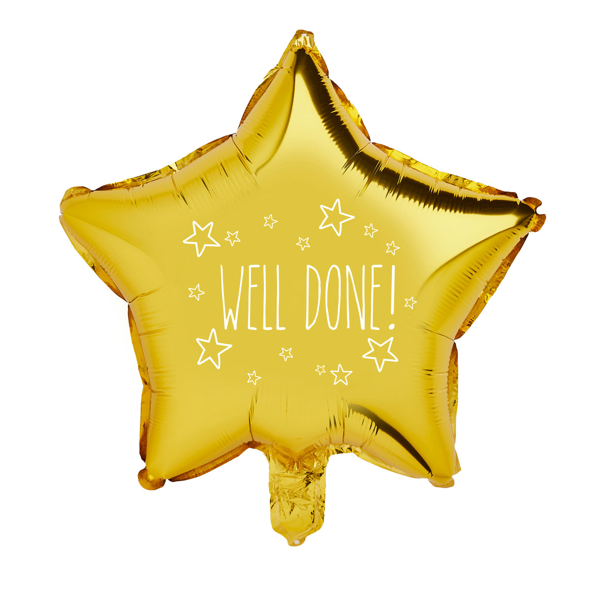 Well Done Gold Star Foil Balloon