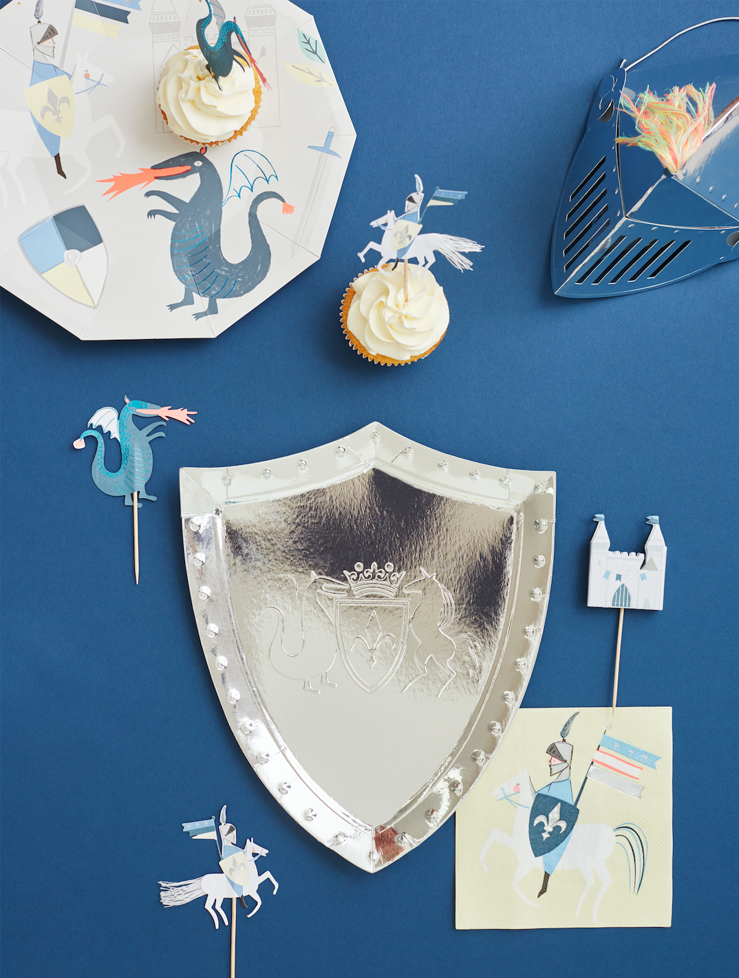 Dragon Knights Cake Topper