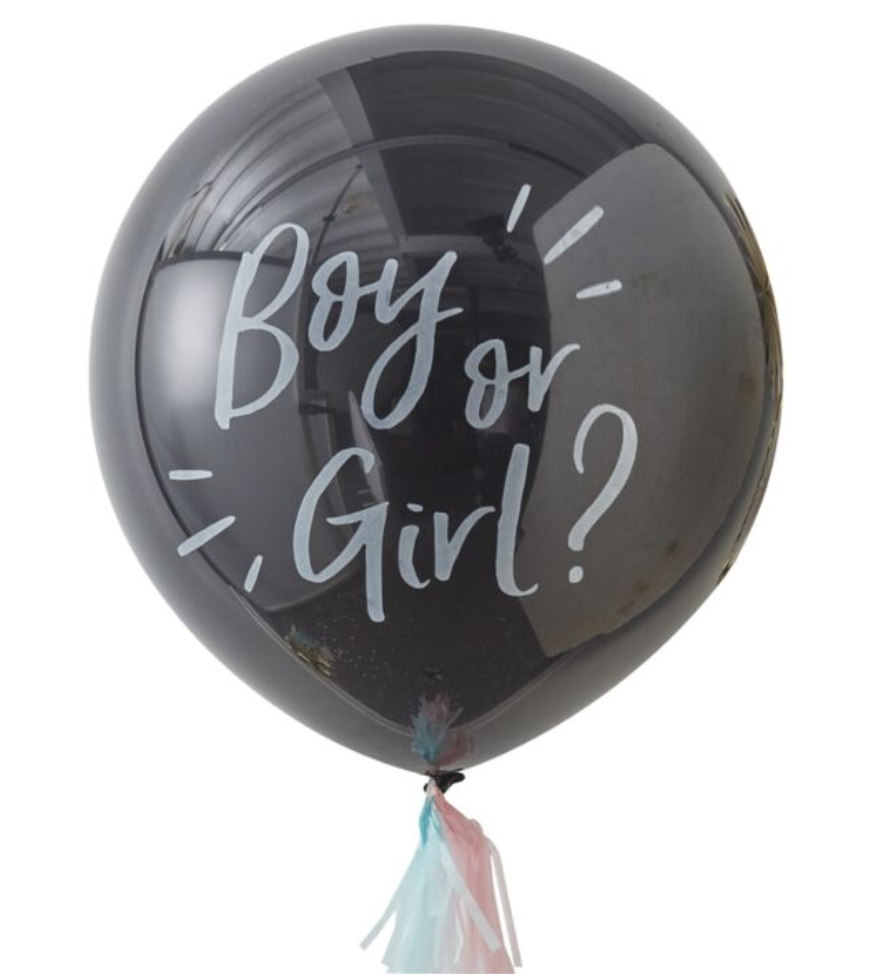 Boy Or Girl Gender Reveal Party Balloon