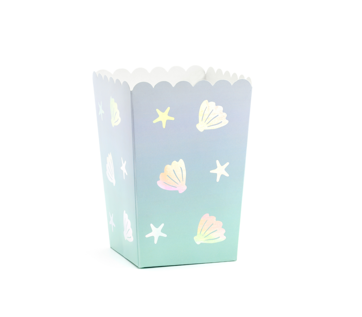 Narwhal Party Popcorn Box Ombre 
