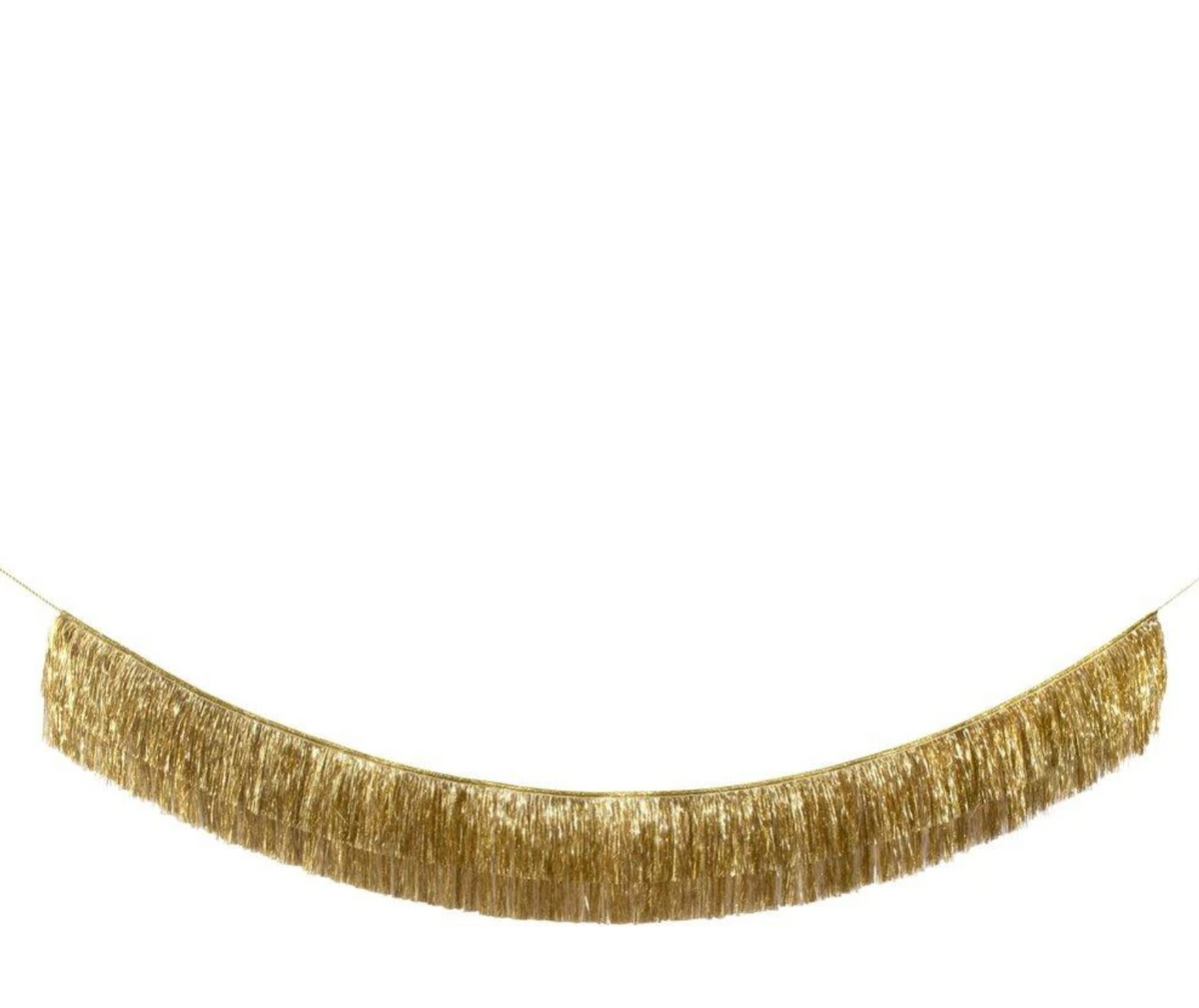 Gold Tinsel Fringe Garland by Meri Meri
