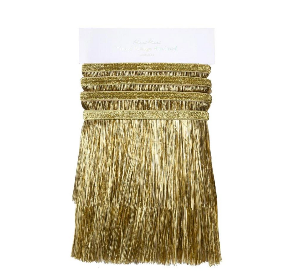 Gold Tinsel Fringe Garland by Meri Meri